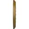 Ekena Millwork Medea Ceiling Medallion (Fits Canopies up to 5 1/2"), Hand-Painted Gold, 16 1/2"OD x 1 1/2"P CM16MDGLS - alternate 3